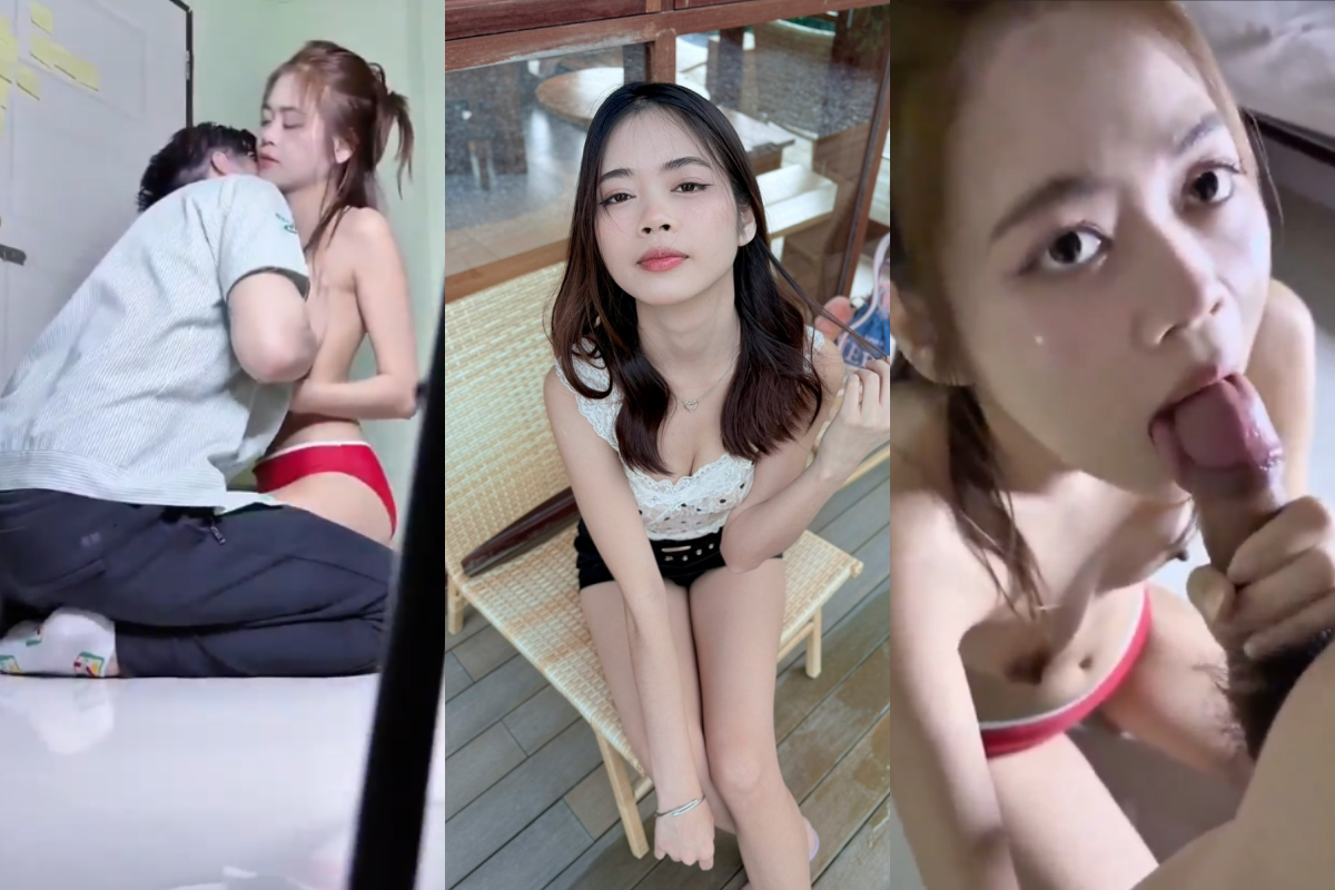 คลิปหลุดนักเรียนสาวเงี่ยนนัดหนุ่มมาอมควยแตกคาปาก