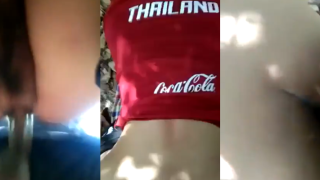 คลิปหลุดนักเรียนแอบมาเย็ดกันหลังโรงเรียนคาชุดพละไทบ้านๆเงี่ยนก็แอบนัดมาเย็ดไม่ต้องเปิดห้อง