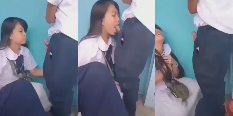 คลิปหลุดนักเรียนอมควยโชว์เพื่อนอมแตกคาปากโชว์เพื่อนอมควยแฟนเสียวมาก